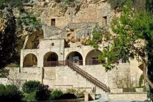 Agios Neophytos Monastery in Tala village on the way to the Adonis Waterfalls